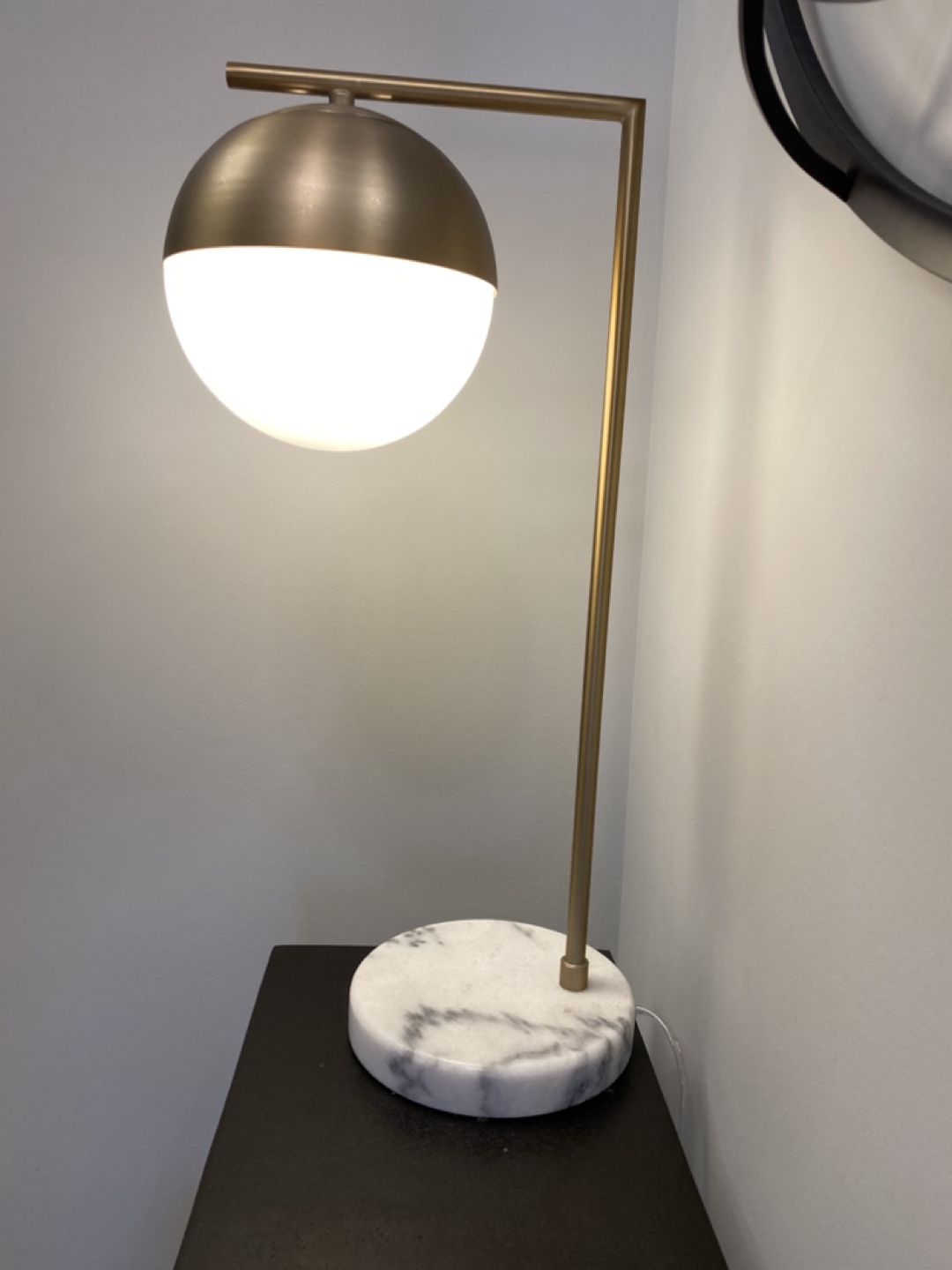 Mondo Table Lamp - Gold/Marble - photo 3