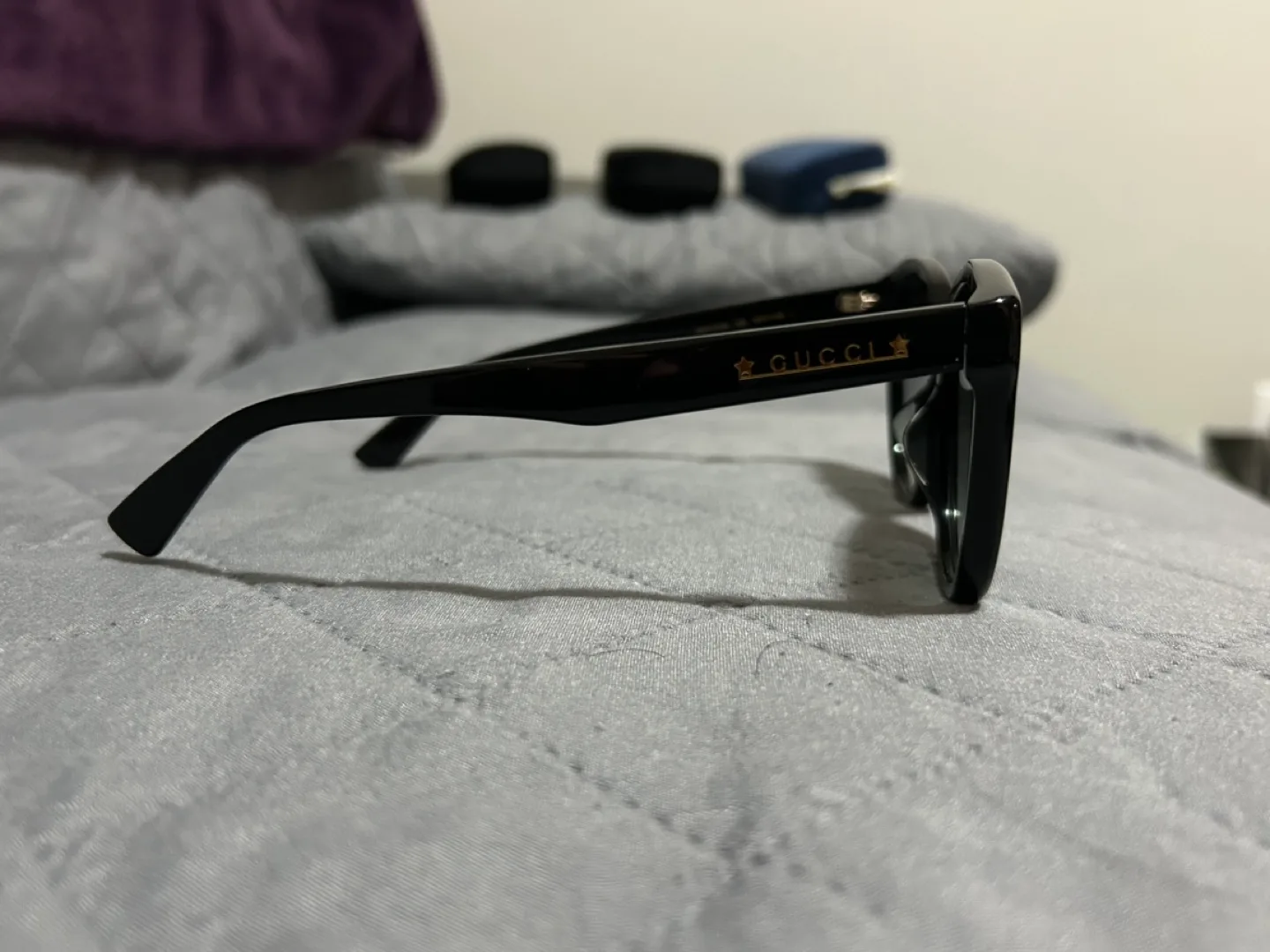 Gucci Sunglasses with Case and Cleaning Cloth image indicator(2)