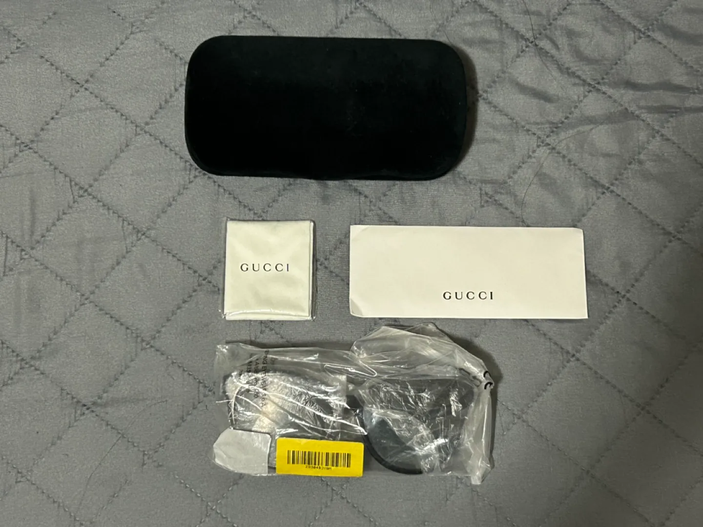 Gucci Sunglasses with Case and Cleaning Cloth image indicator(4)