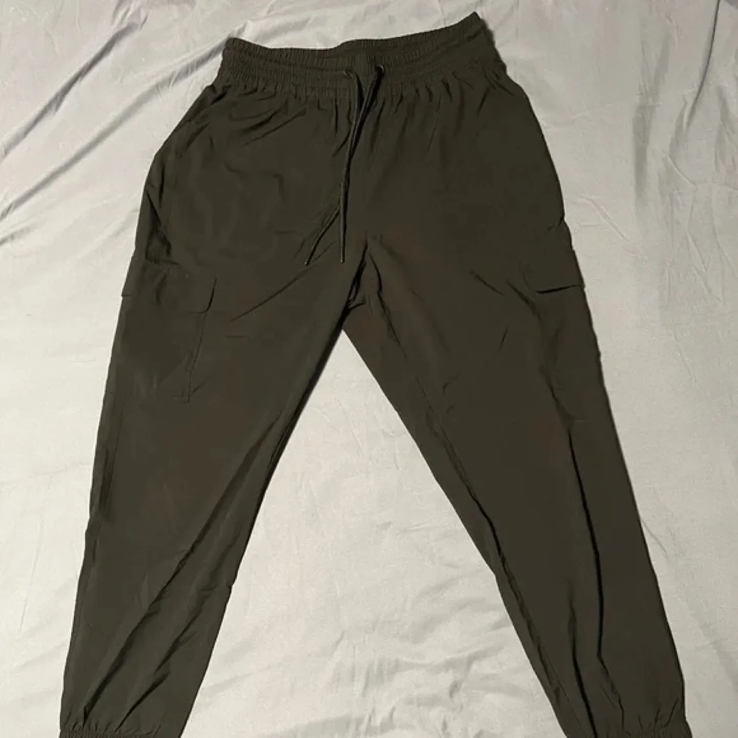 Women's Black Cargo Joggers thumbnail