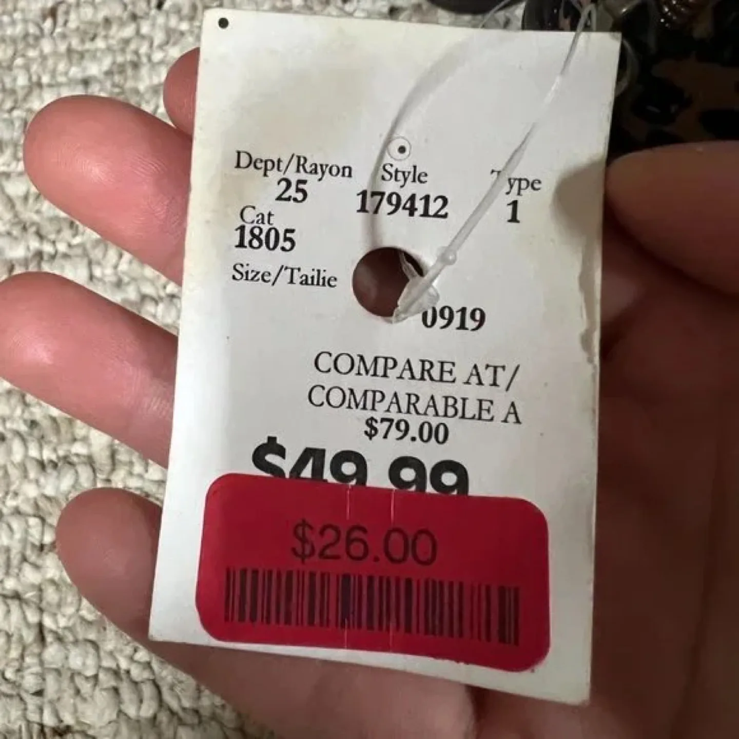 Women's Leopard Print Ankle Boots - Size 7 1/2 image indicator(7)