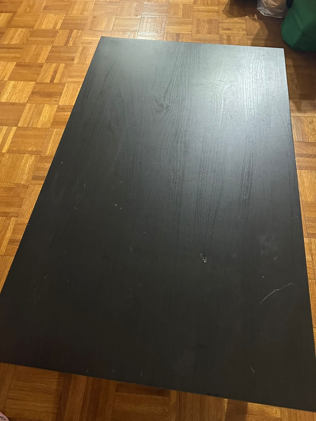 Black Coffee Table with Shelf - photo 3
