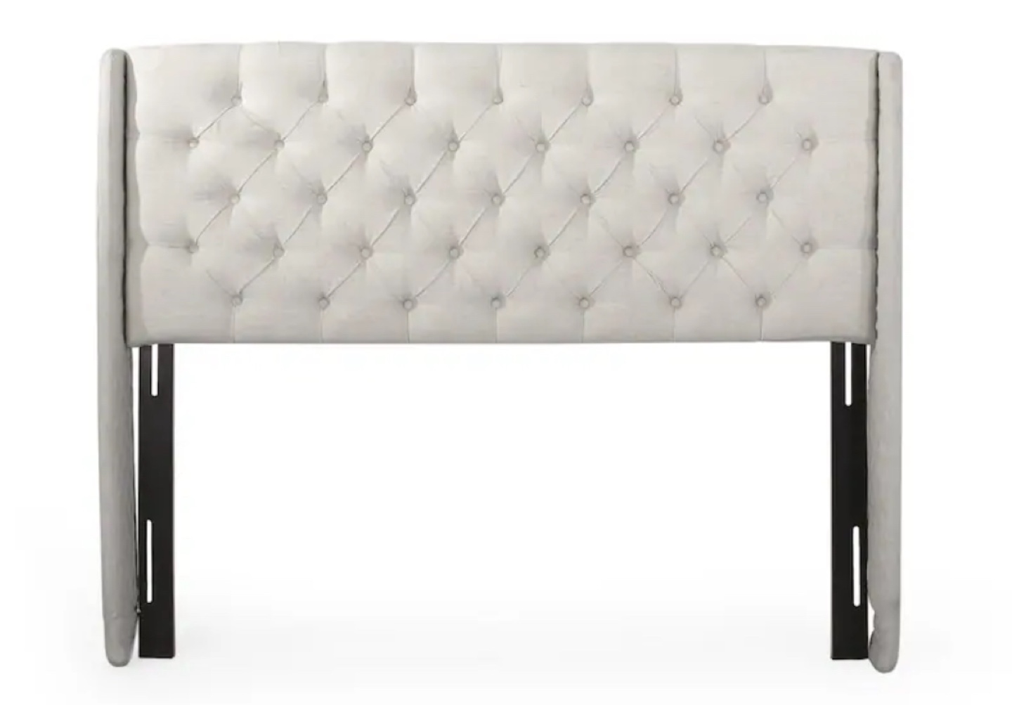 Queen Upholstered Headboard - Beige