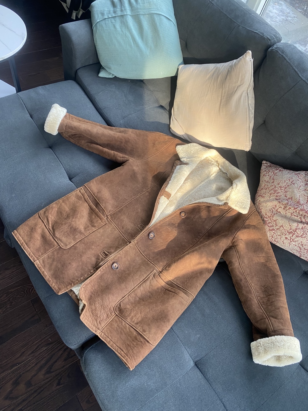 Genuine Hide House Shearling Coat