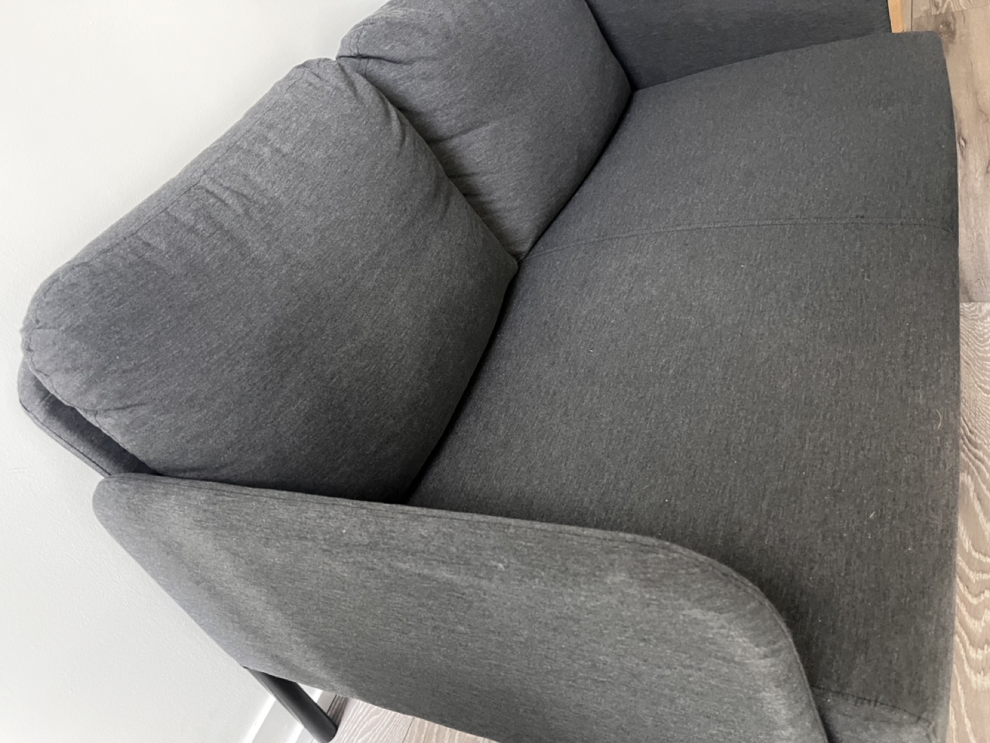 Grey Two-Seater Sofa - photo 3