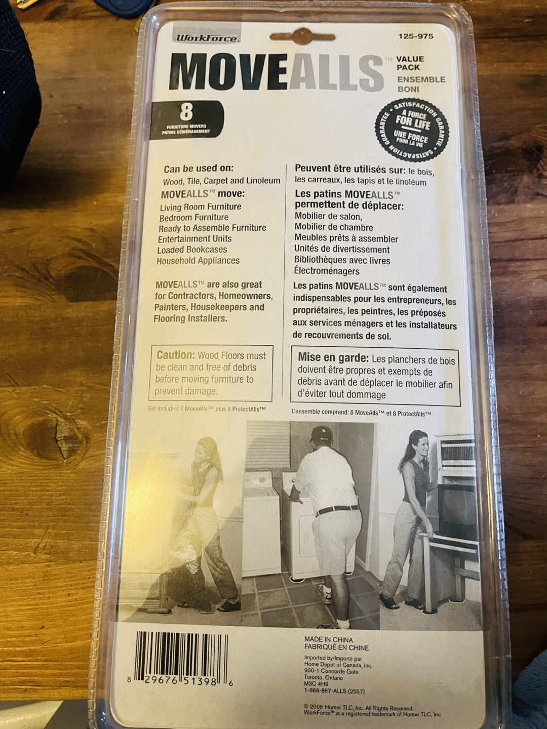 Workforce Movealls Furniture Movers - 8 Pack - photo 3
