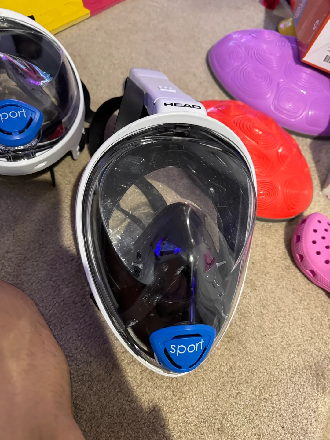 Pair of HEAD Sport Full Face Snorkelling Masks image indicator(3)