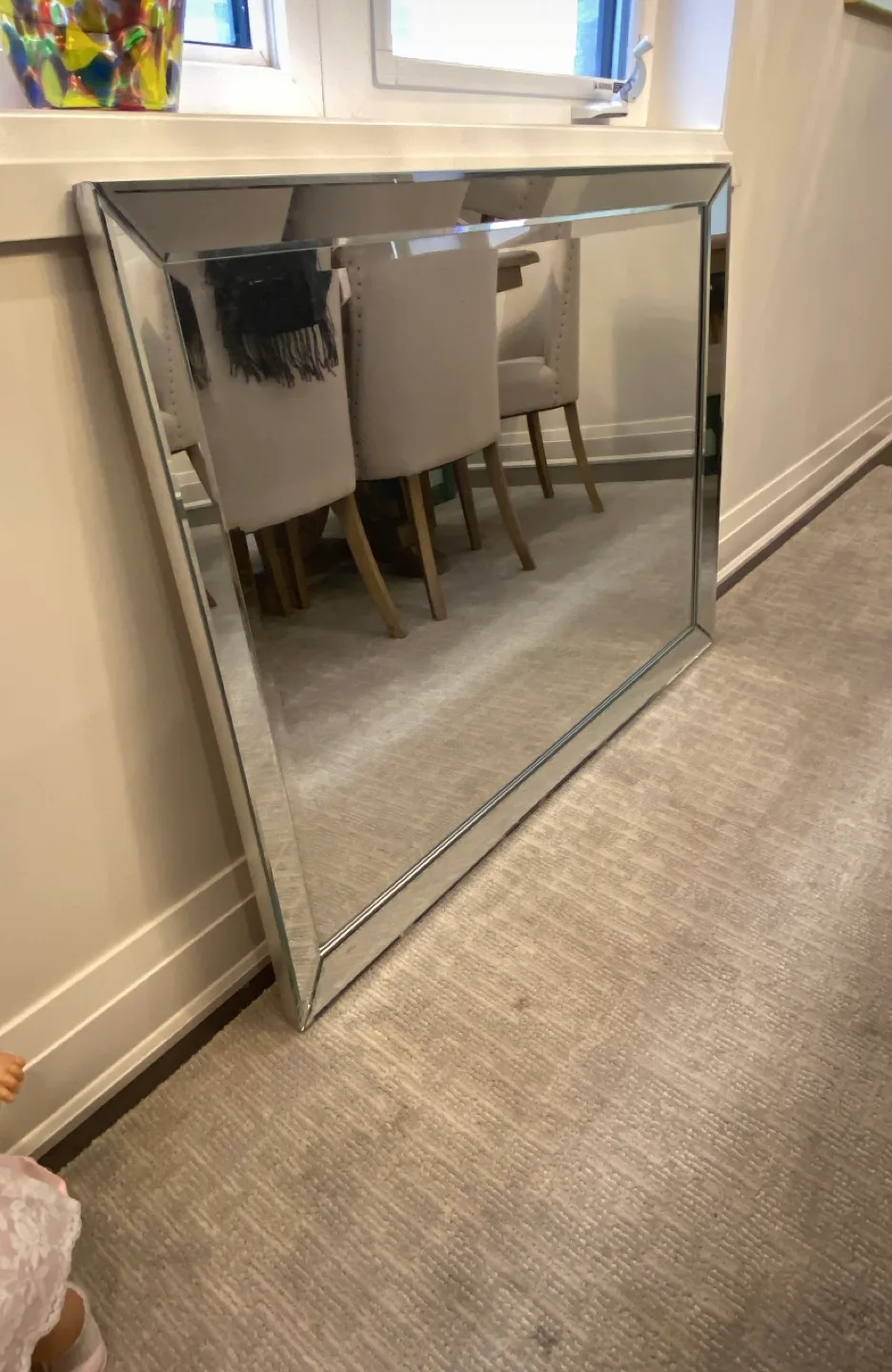 Large Fancy Wall Mirror 30 x 40 inches image indicator(3)