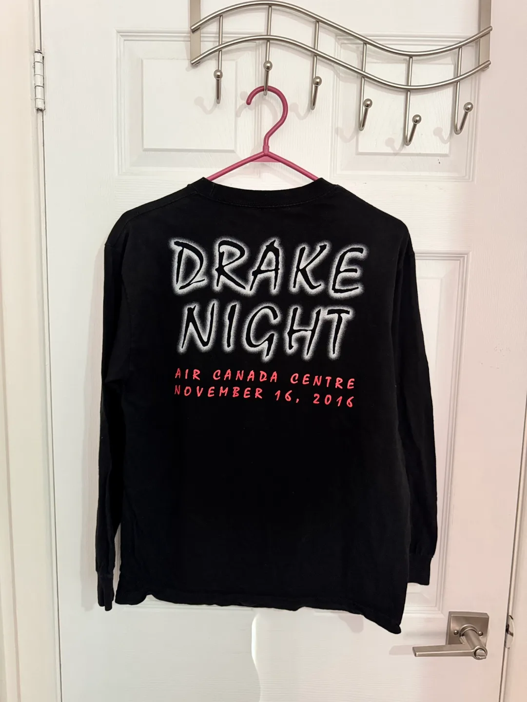 Limited Edition Drake Night Toronto Raptors Long Sleeve Shirt image indicator(2)