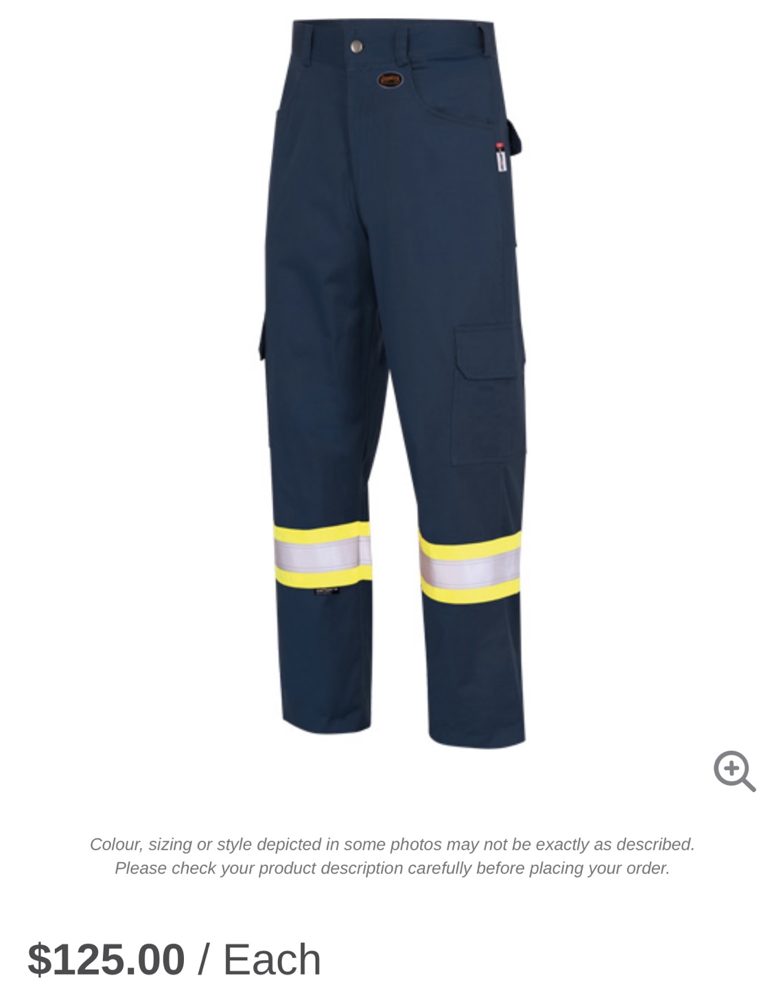 Pioneer FR-Tech Flame Resistant Cargo Pants - Navy