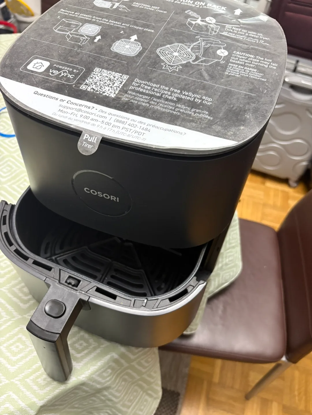 COSORI Air Fryer with valid 2 years warranty image indicator(2)