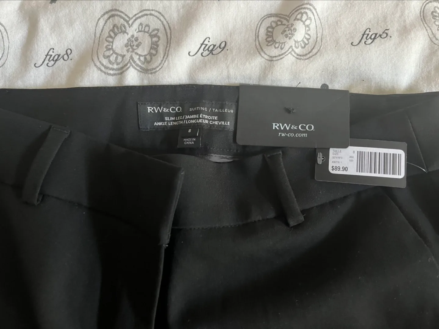 Bundle of Two Women's Dress Pants - RW&CO & H&M NEW image indicator(3)