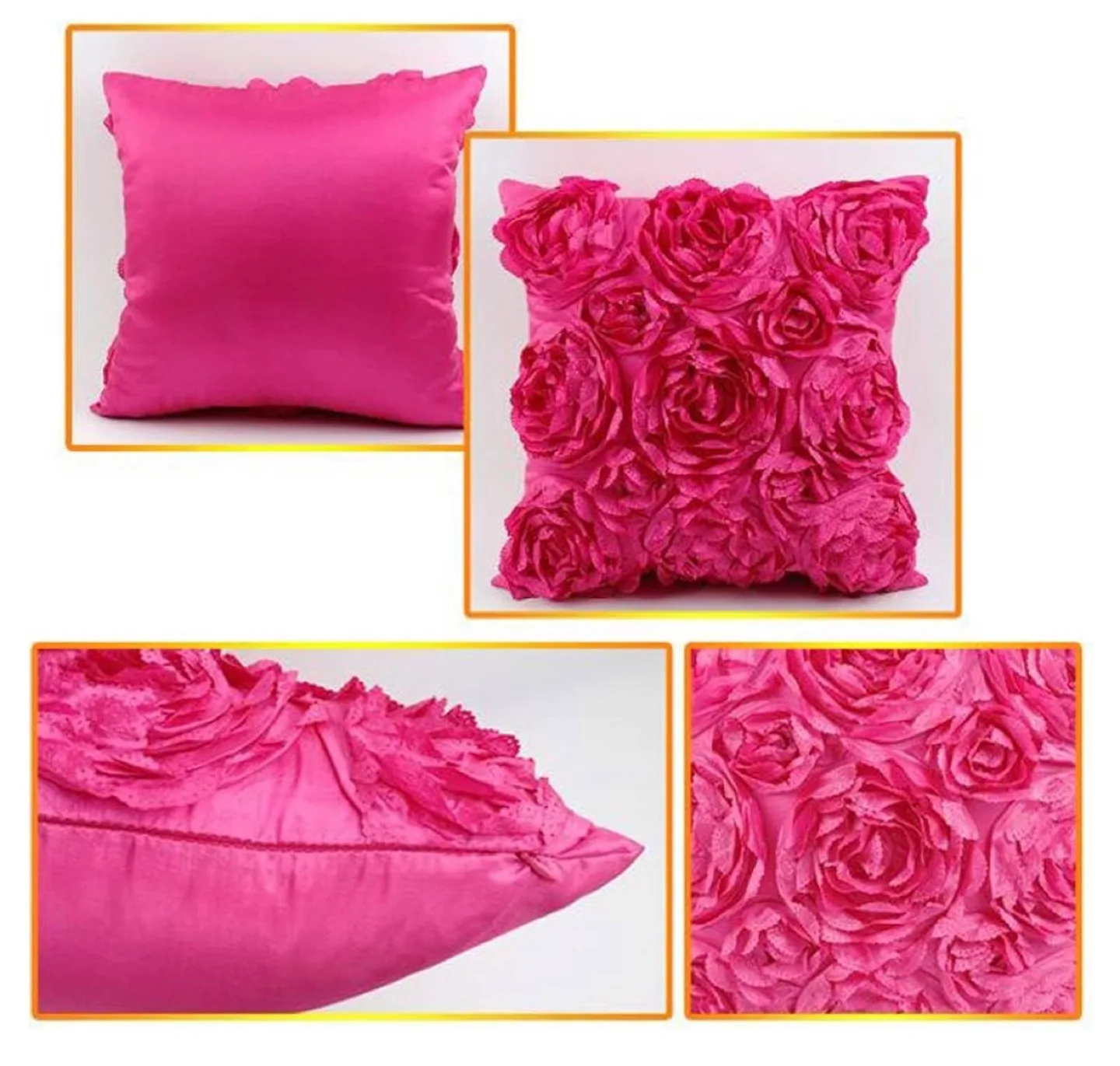 2 Decorative Throw Pillow COVERS image indicator(2)