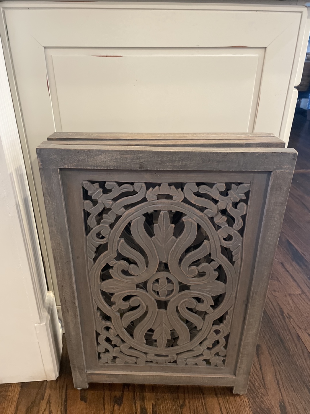 Gray Wooden Room Divider/Pet Gate - photo 2