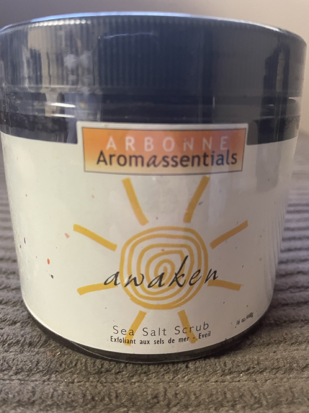 Arbonne Aromassentials Awaken Sea Salt Scrub