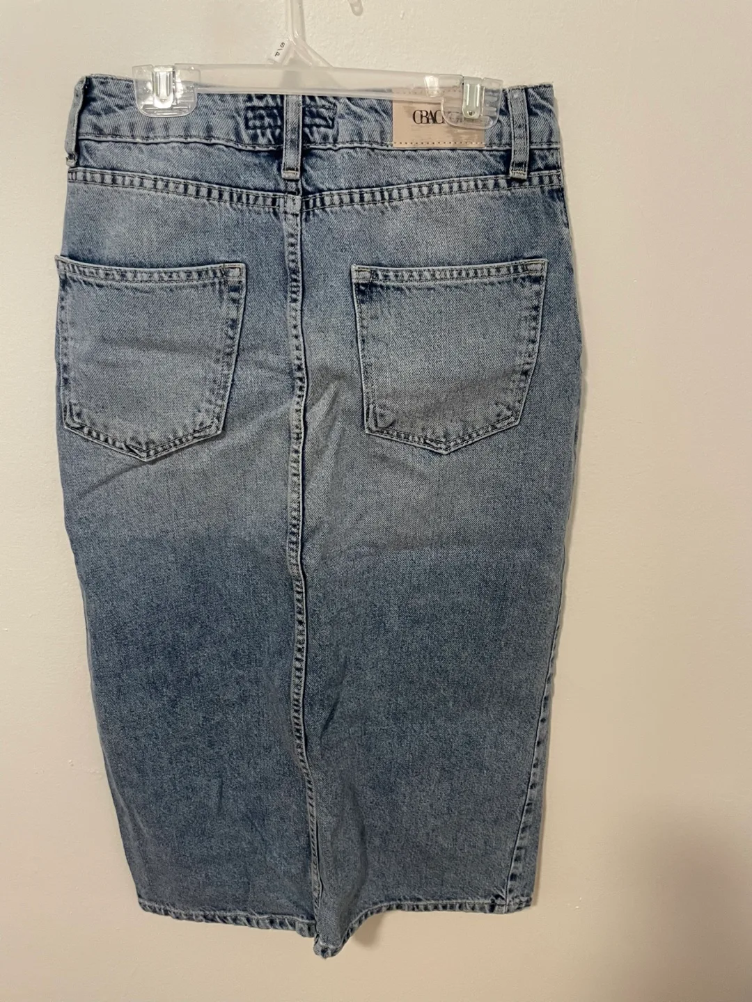 Cracpot Premium Vintage Denim Midi Skirt - Size 26 image indicator(2)