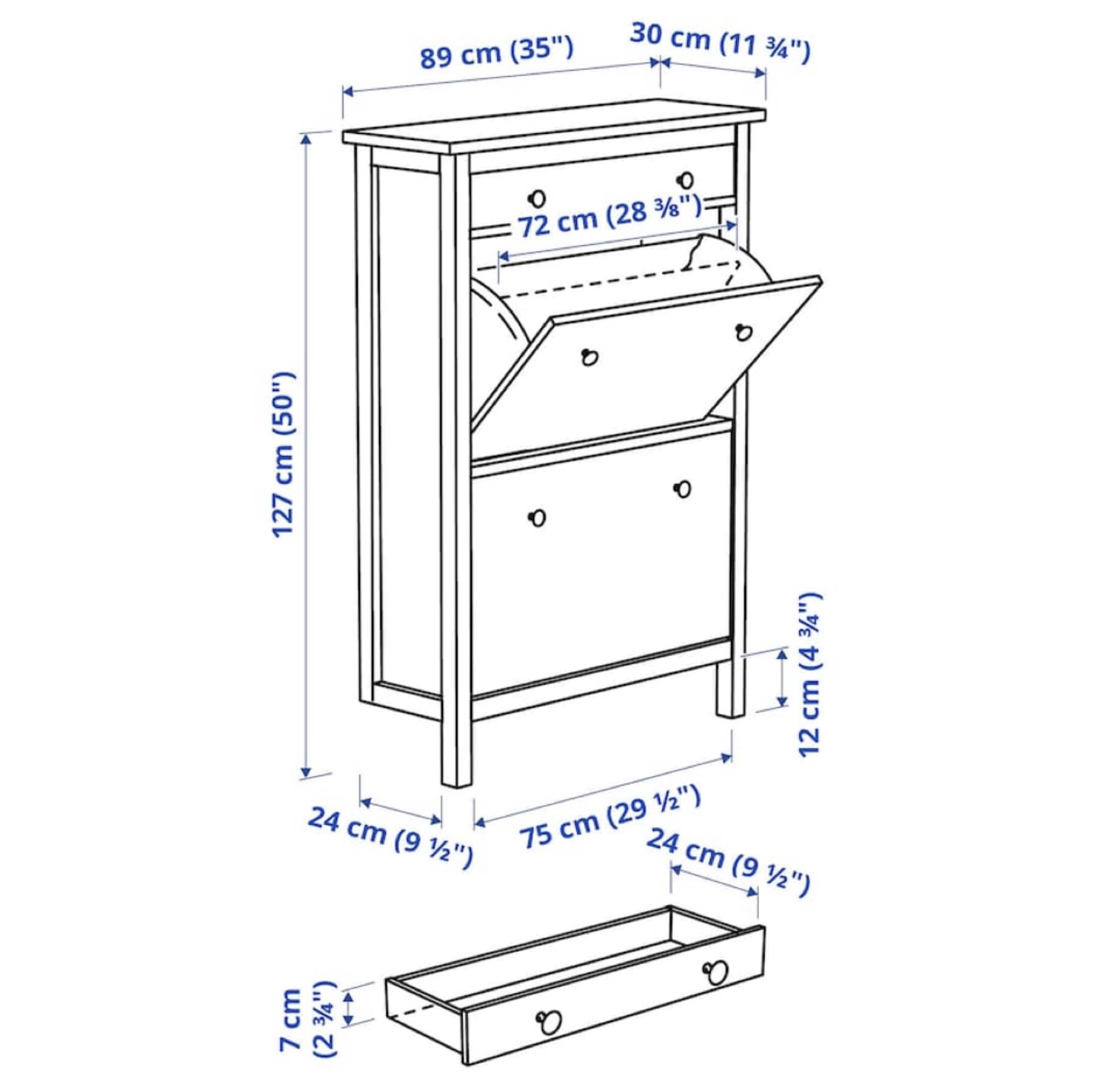 IKEA Shoe Cabinet - price negotiable for quick pickup - photo 5