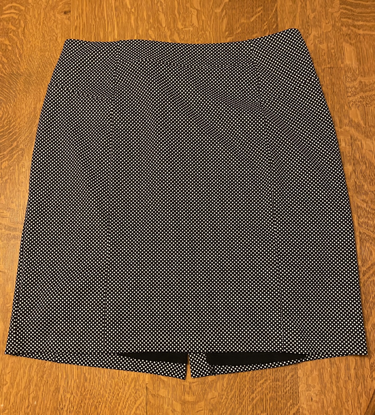 Michael Kors Black and White Pencil Skirt - Size XL