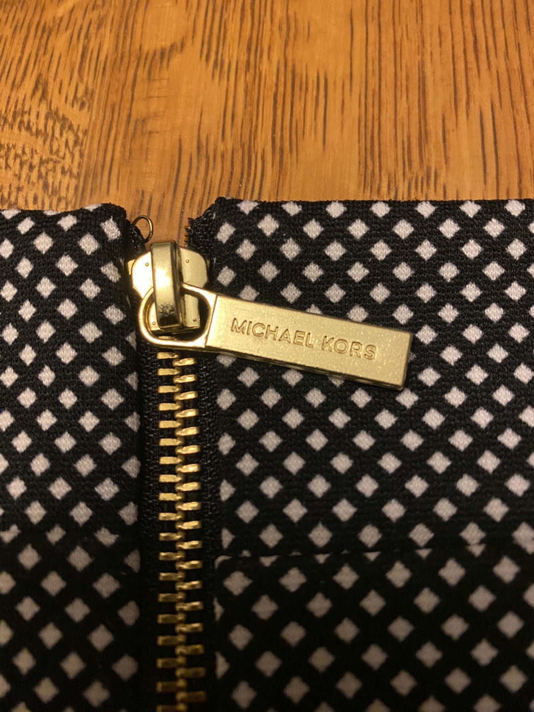 Michael Kors Black and White Pencil Skirt - Size XL - photo 4