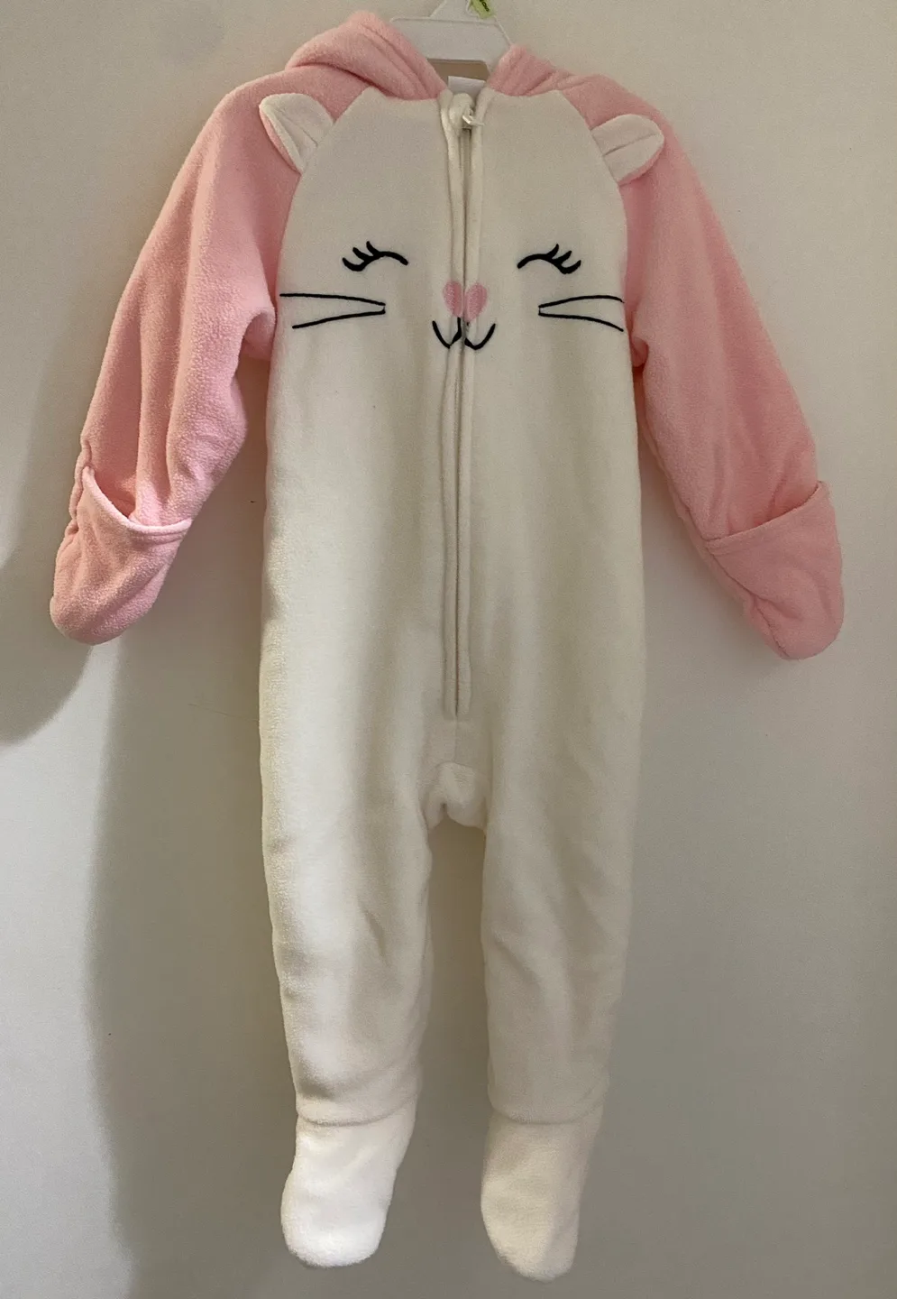 Old Navy Baby Girls' Cat Fleece Snowsuit, Size 6-12 Months thumbnail