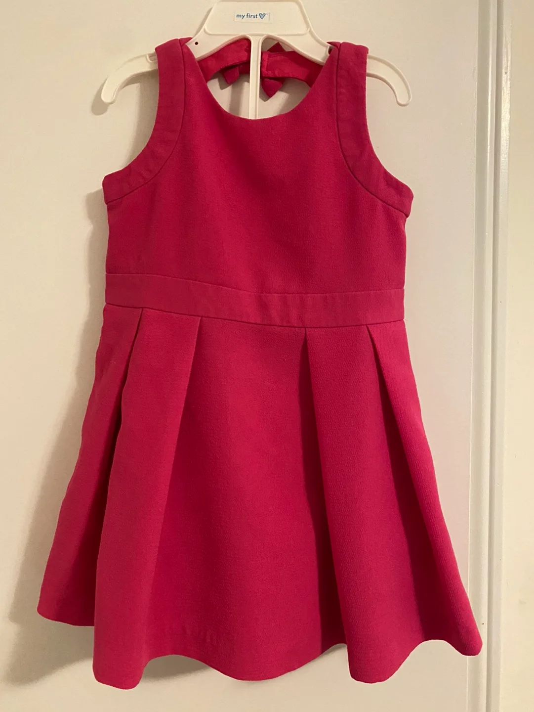 Kate Spade | Pink Toddler Girl's Dress with Bow thumbnail