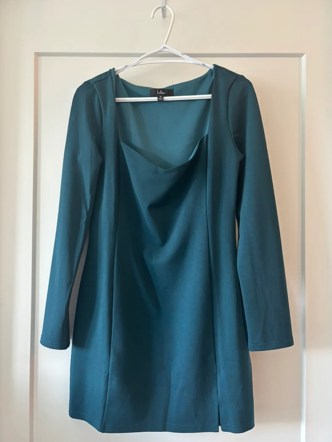 Lulus Teal Mini Dress Size M thumbnail