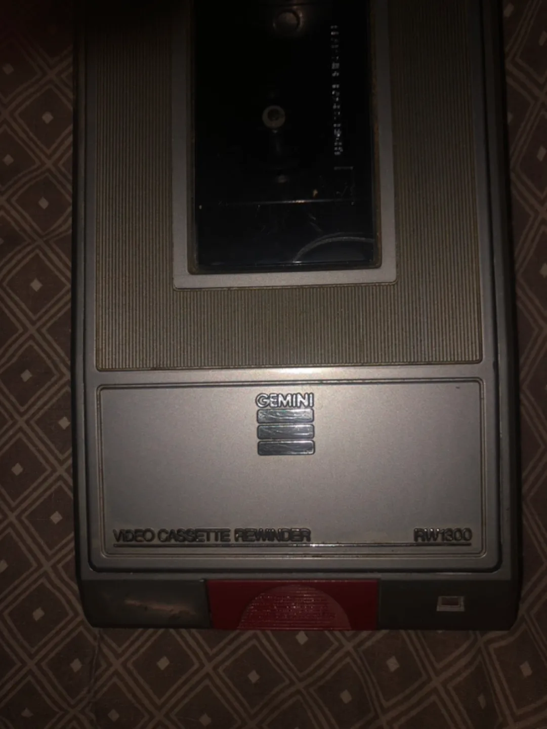 Vintage Gemini RW1300 Video Cassette Rewinder image indicator(5)