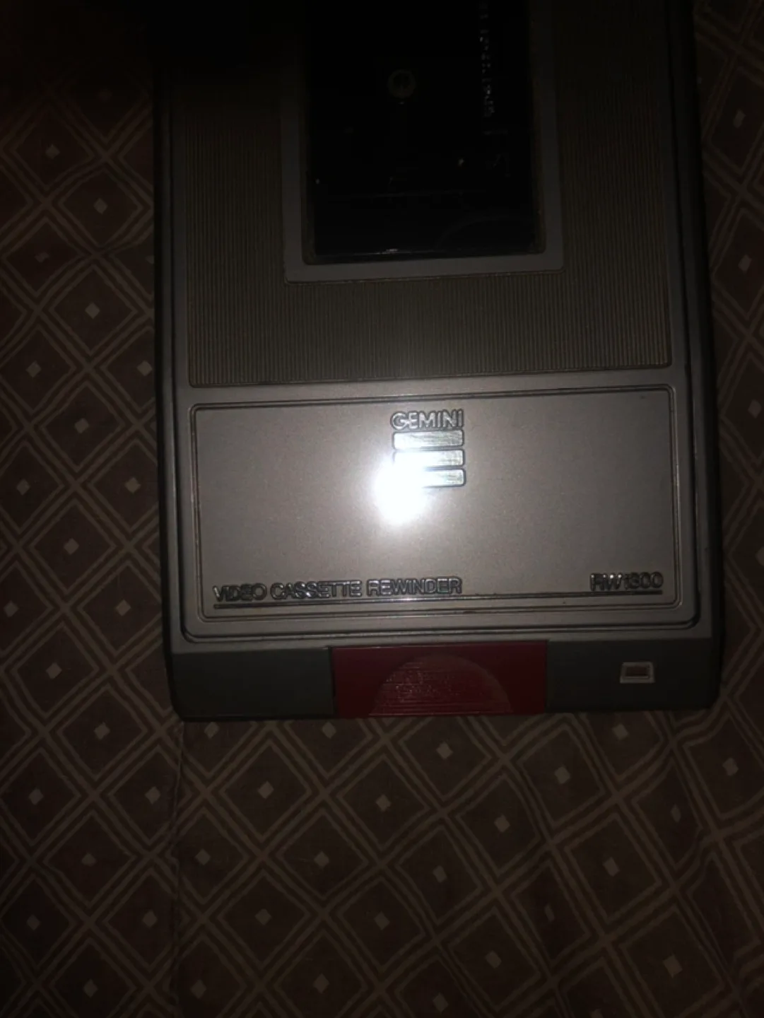 Vintage Gemini RW1300 Video Cassette Rewinder image indicator(4)
