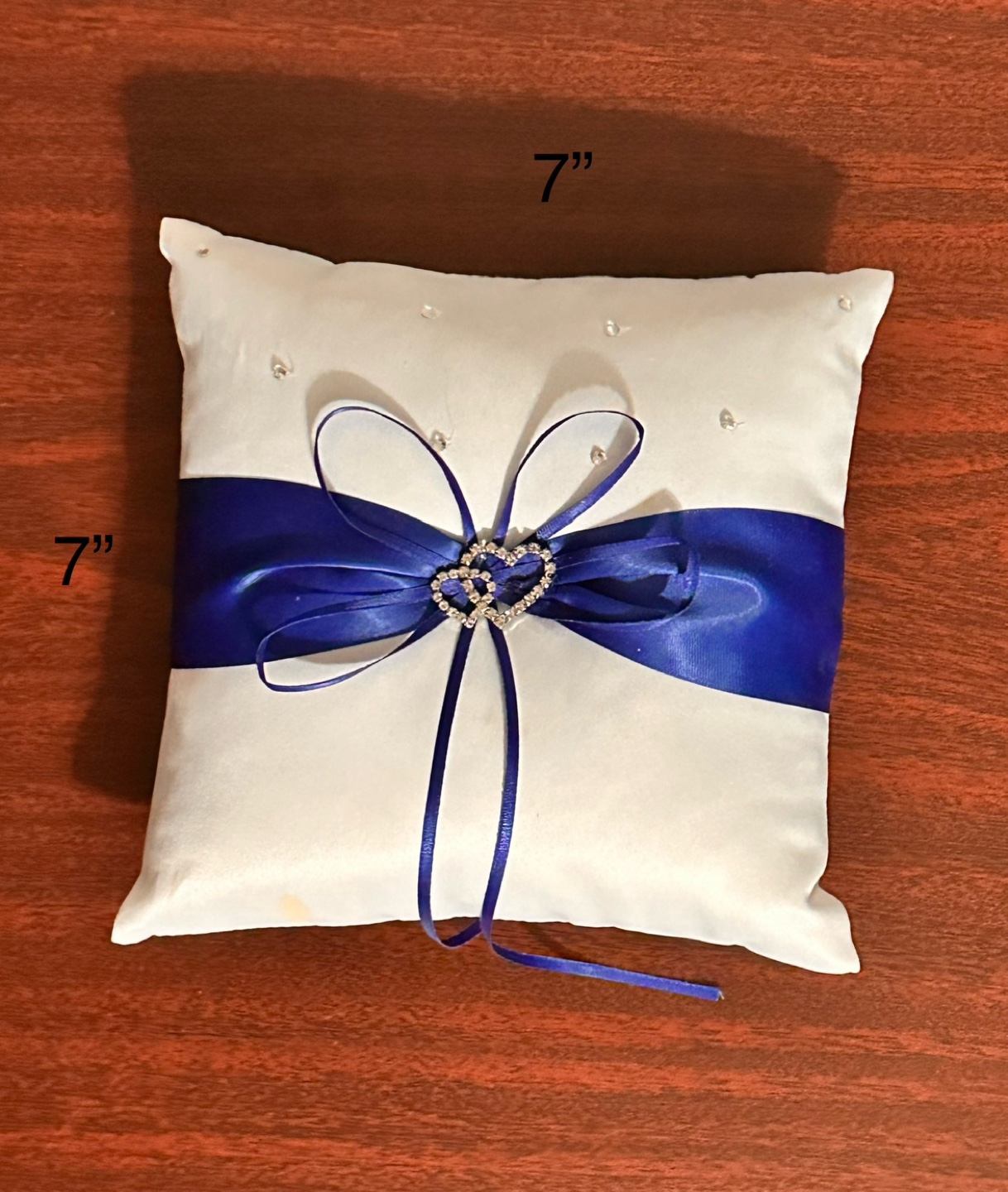 Wedding Ring Pillow and Pen Set - photo 5
