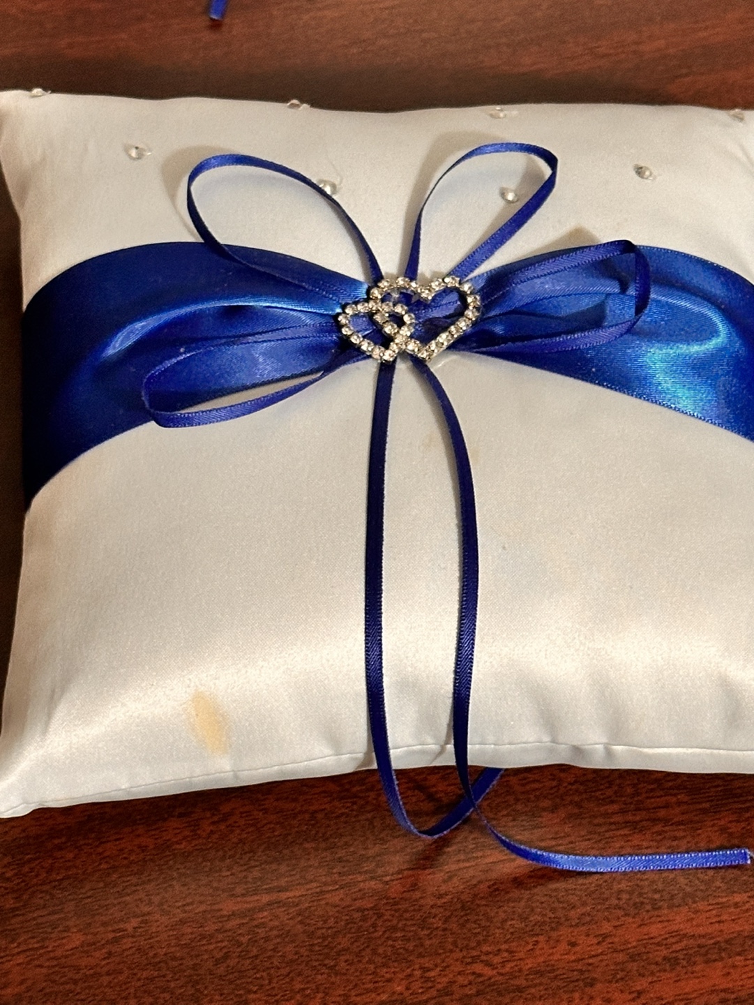 Wedding Ring Pillow and Pen Set - photo 4