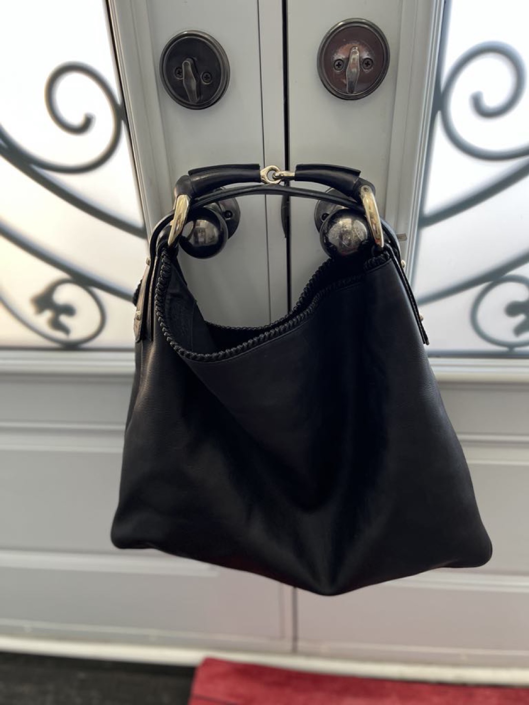 Authentic Gucci Leather Shoulder Bag - photo 5
