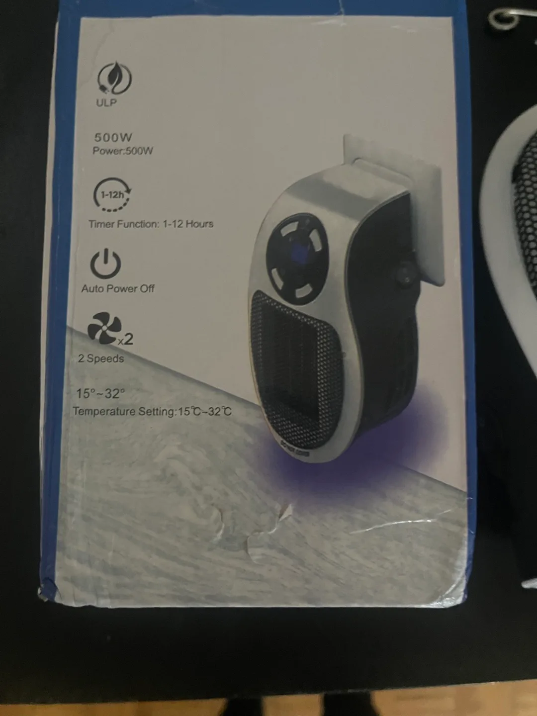 ULP 500W Portable Ceramic Heater image indicator(3)