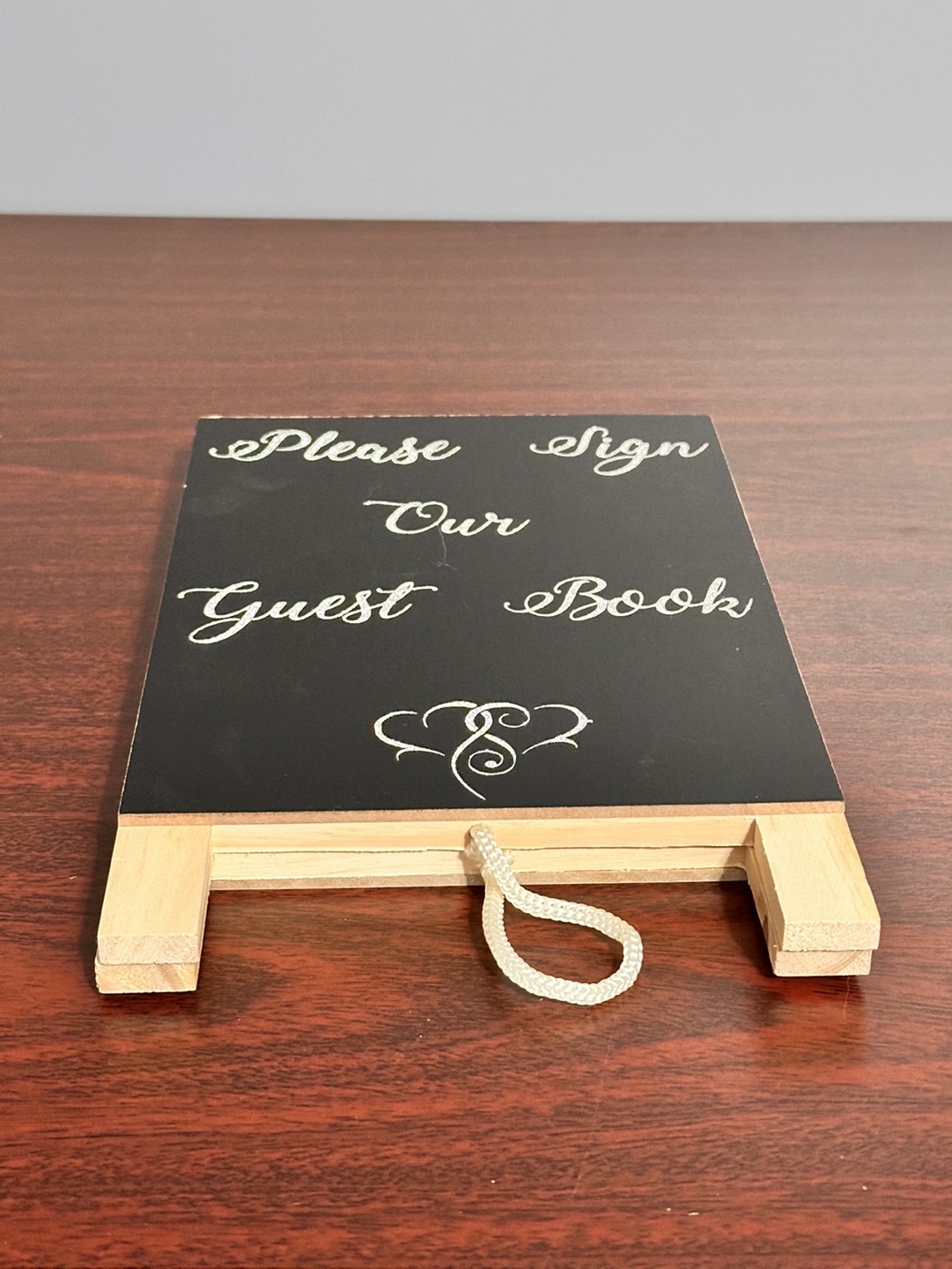 Mini Chalkboard Guest Book Sign - photo 2
