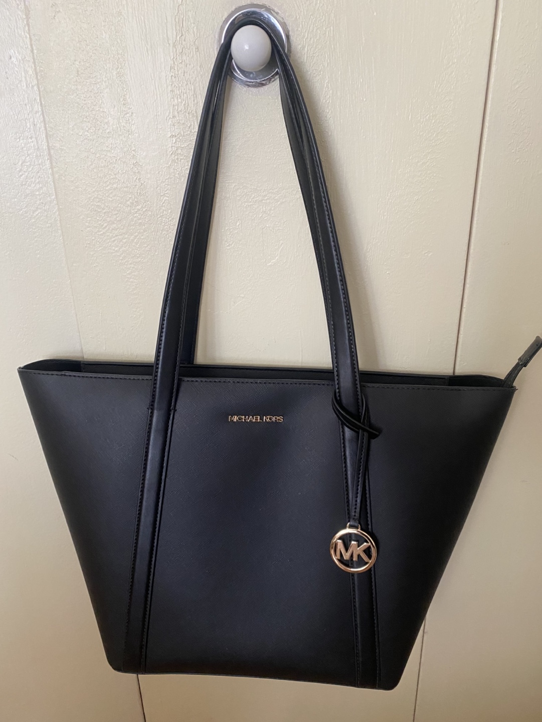 Michael Kors Pratt Large Tote Bag - Black