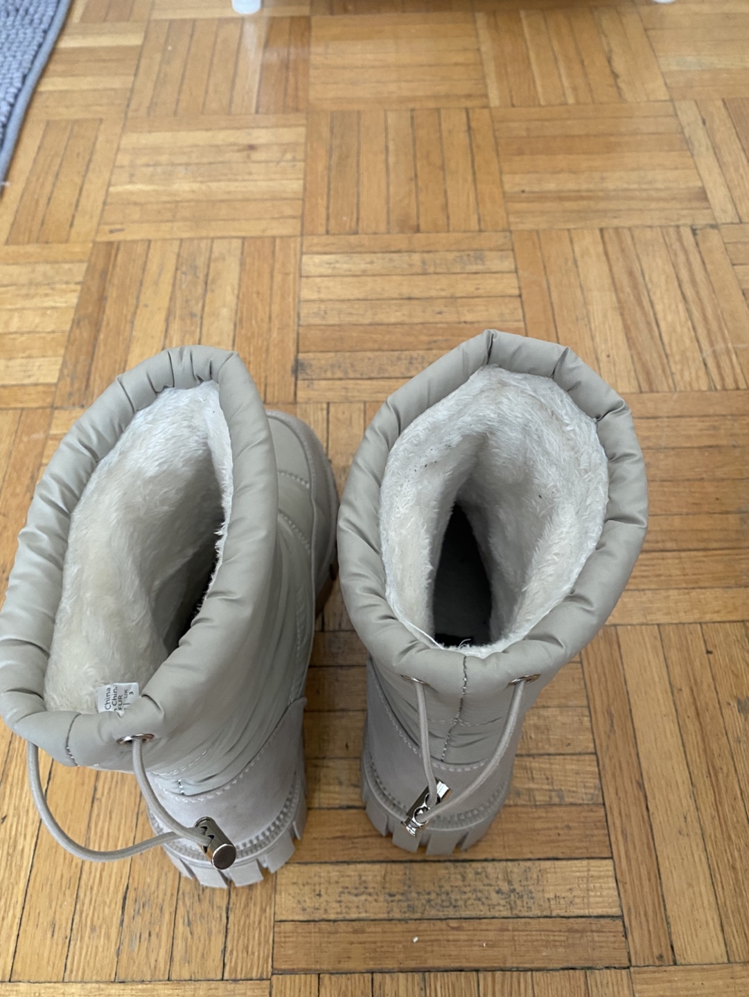 Call It Spring Vortex Chunky Winter Boots - Beige - photo 3