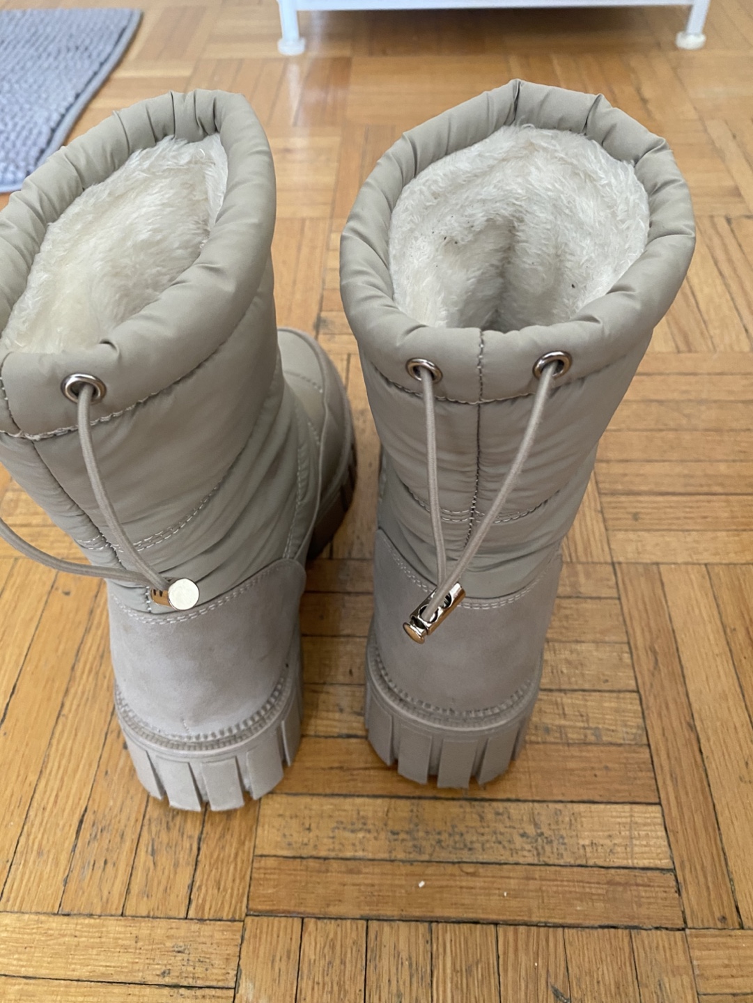 Call It Spring Vortex Chunky Winter Boots - Beige - photo 2