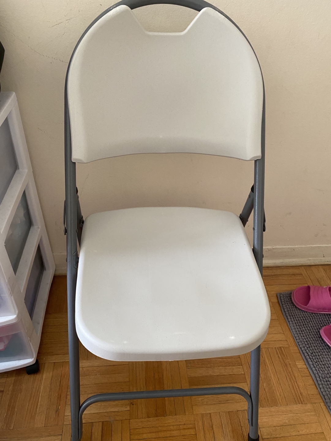 White Folding Chair