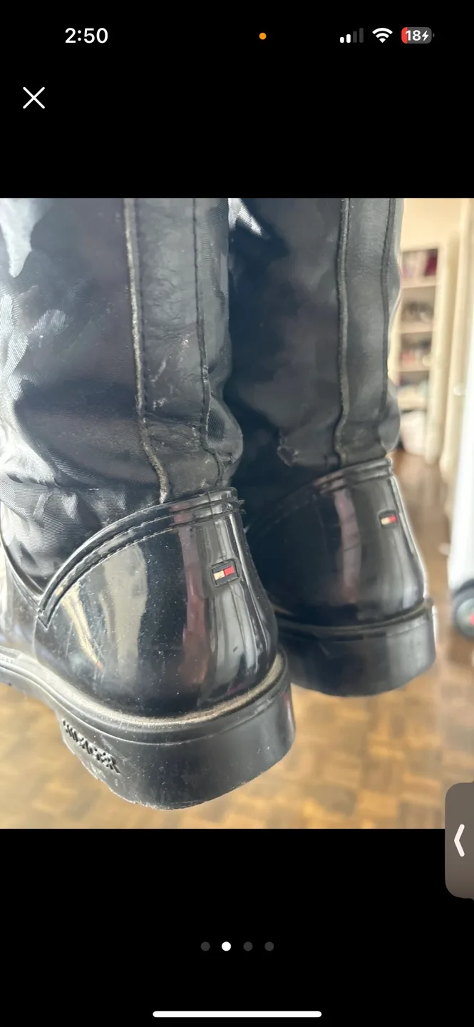 Tommy Hilfiger Black Camo winter Boots image indicator(2)