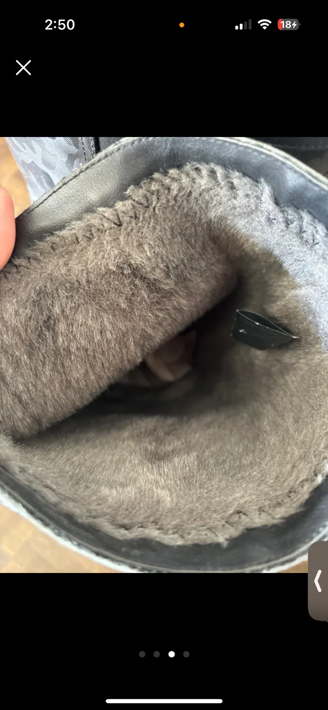 Tommy Hilfiger Black Camo winter Boots image indicator(3)