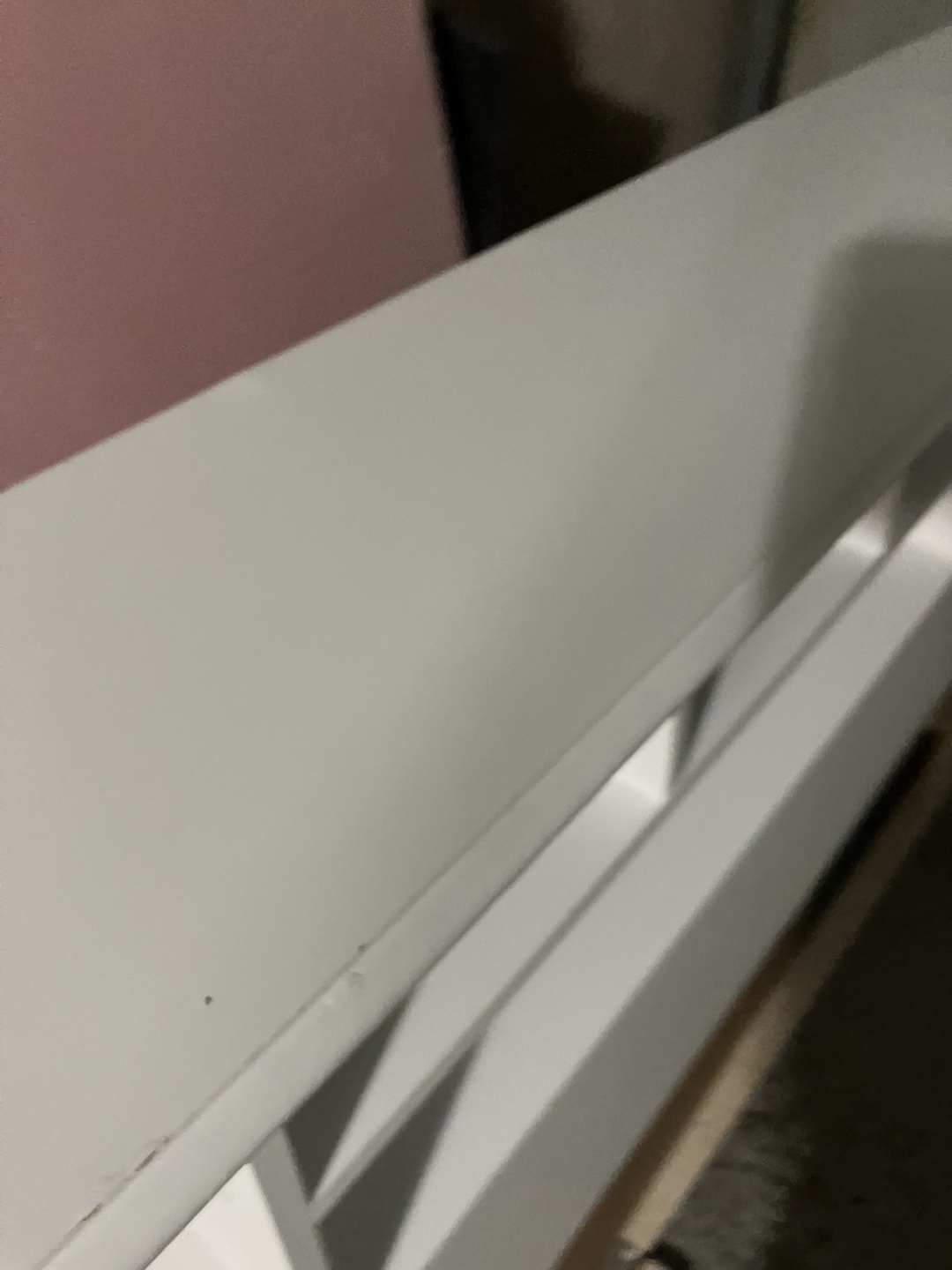 White Queen or King Headboard with Built-in Shelving - photo 5