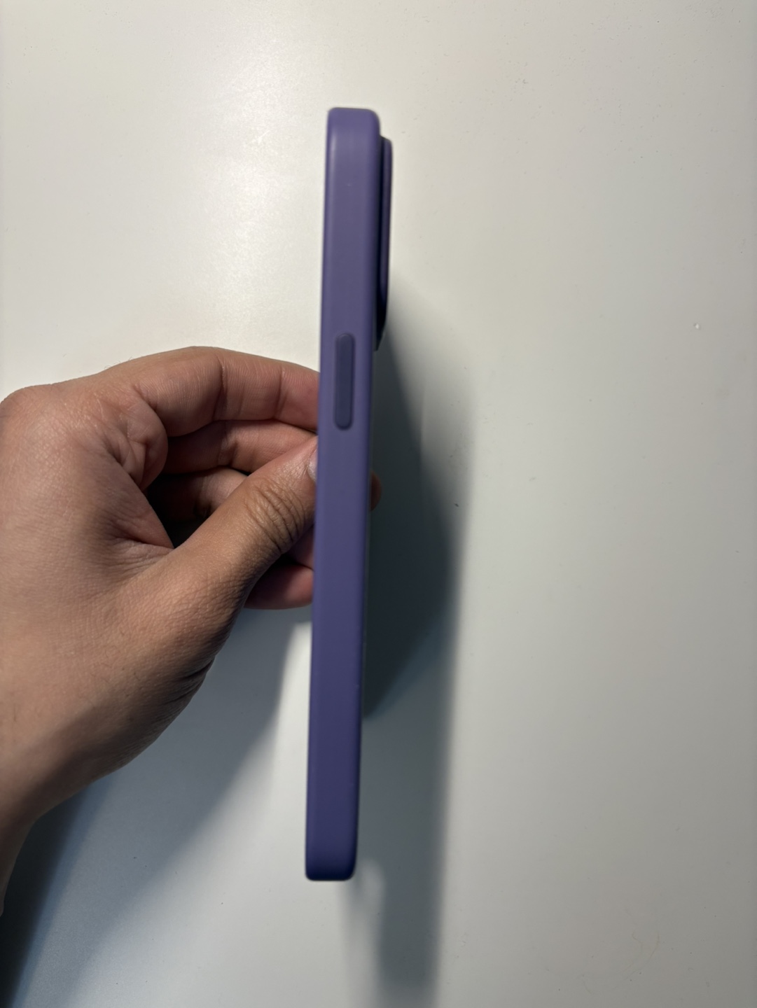 Purple iPhone 14 Pro Max Silicone Case - photo 3