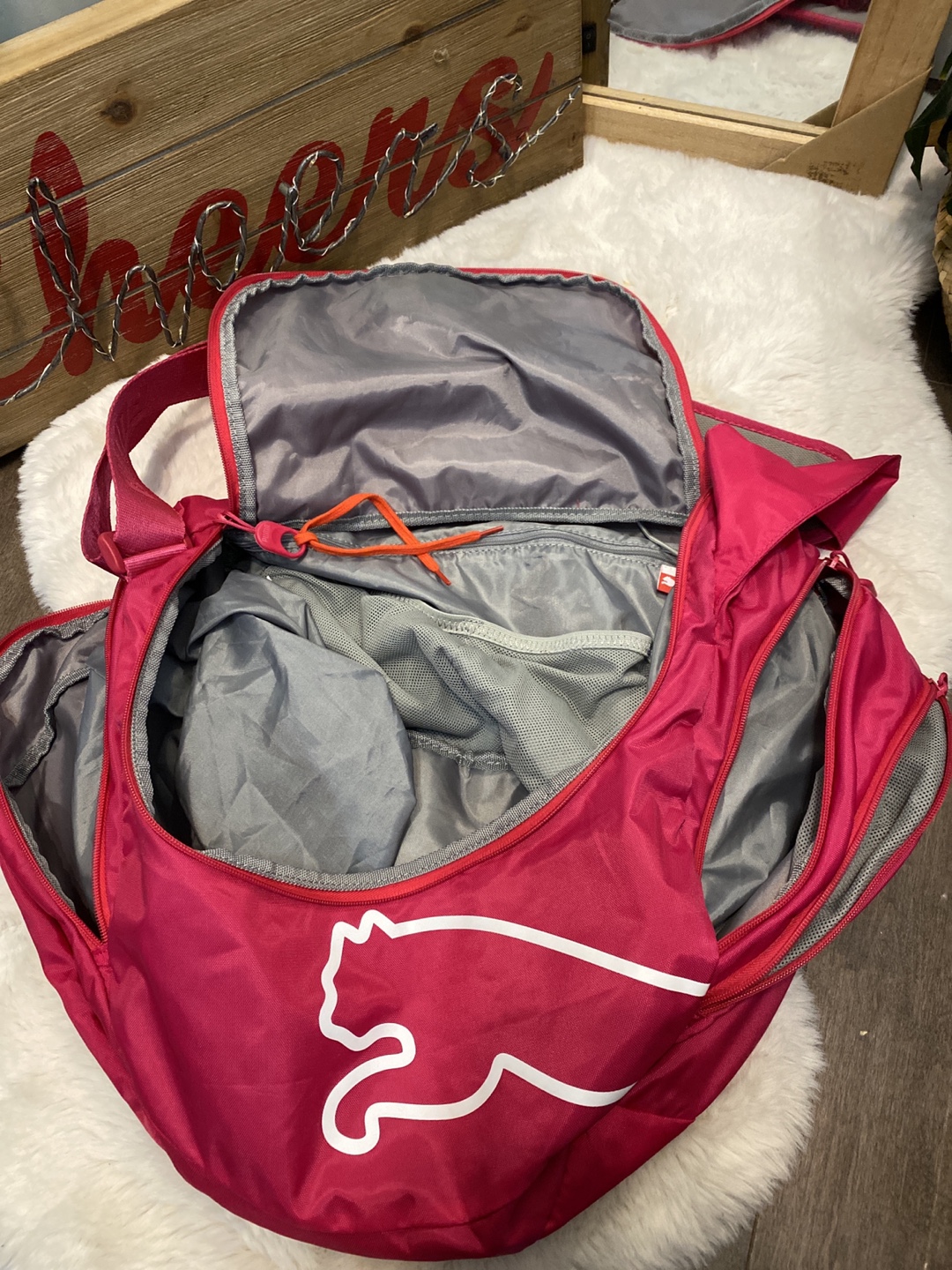 Pink Puma Sport Bag - photo 2
