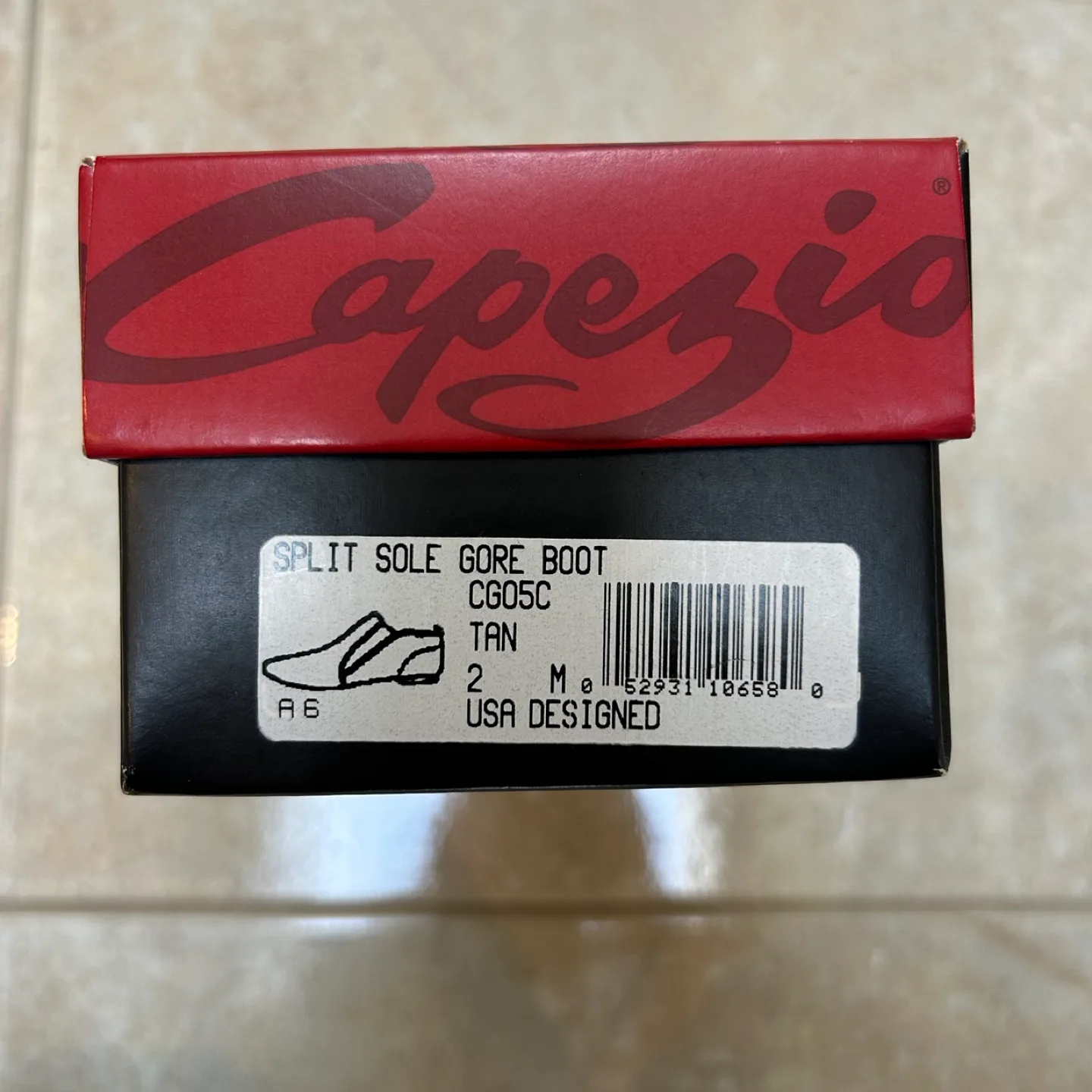 Capezio Beige Tan Jazz Dance Shoes (Size 2M) image indicator(6)