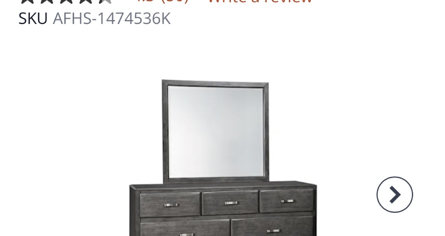 Ashley Furniture Signature Design Mirror