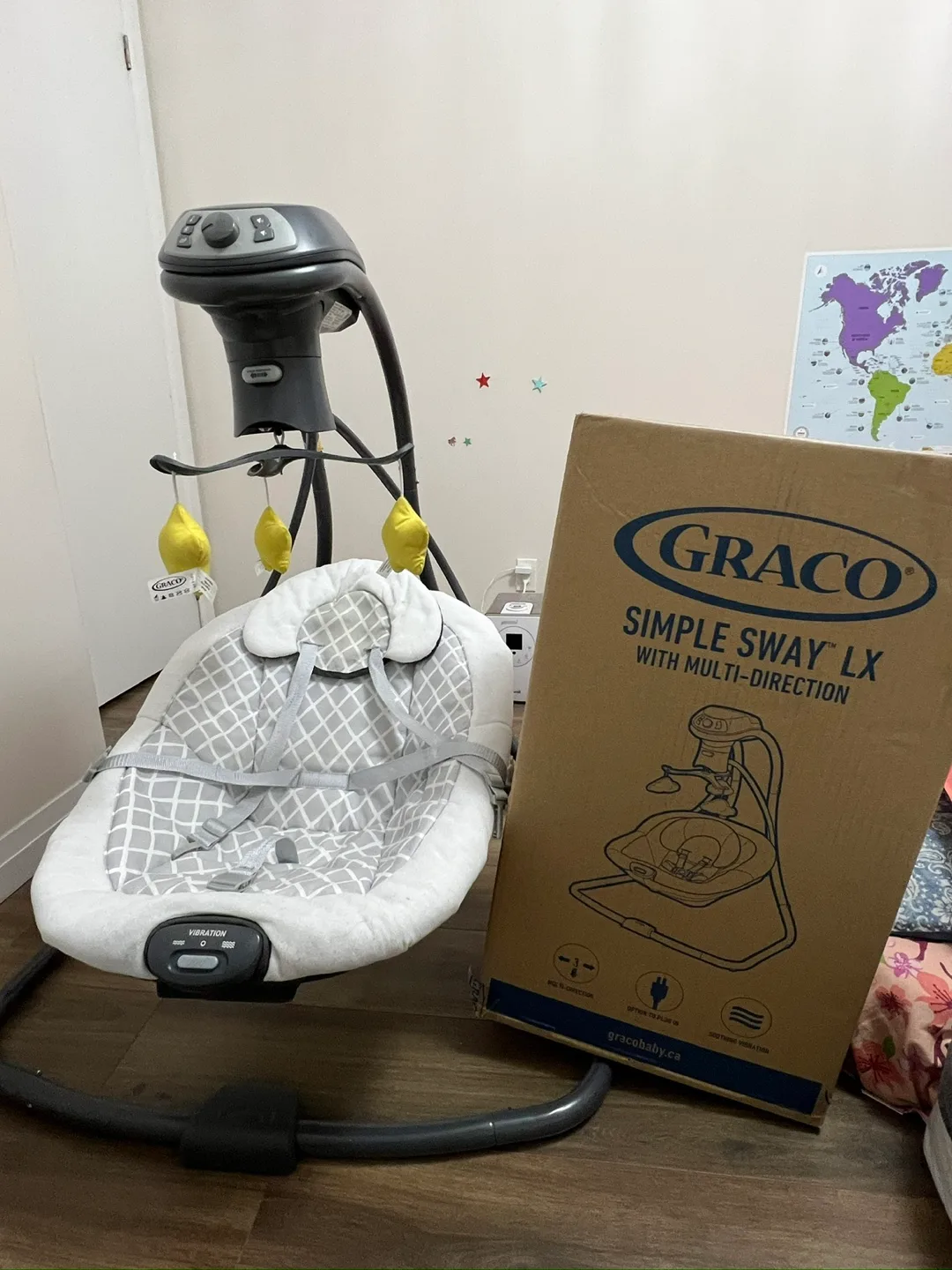 Graco multi direction baby swing image indicator(3)