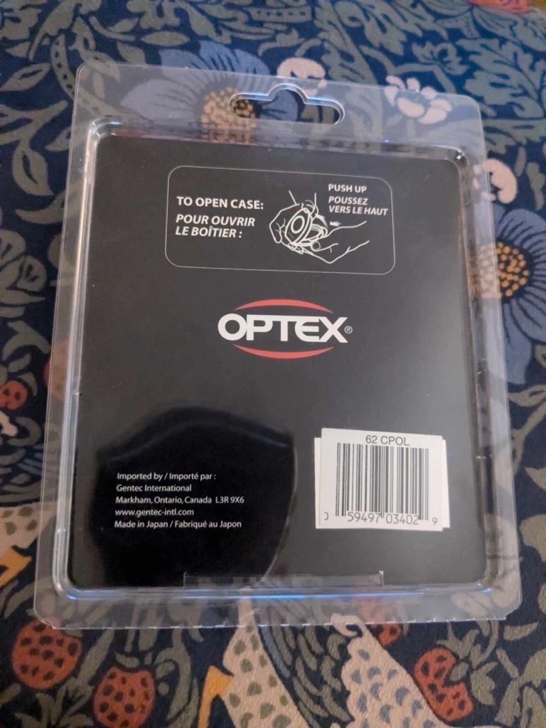 Optex 62mm CPOL Circular Polarizing Filter - photo 2