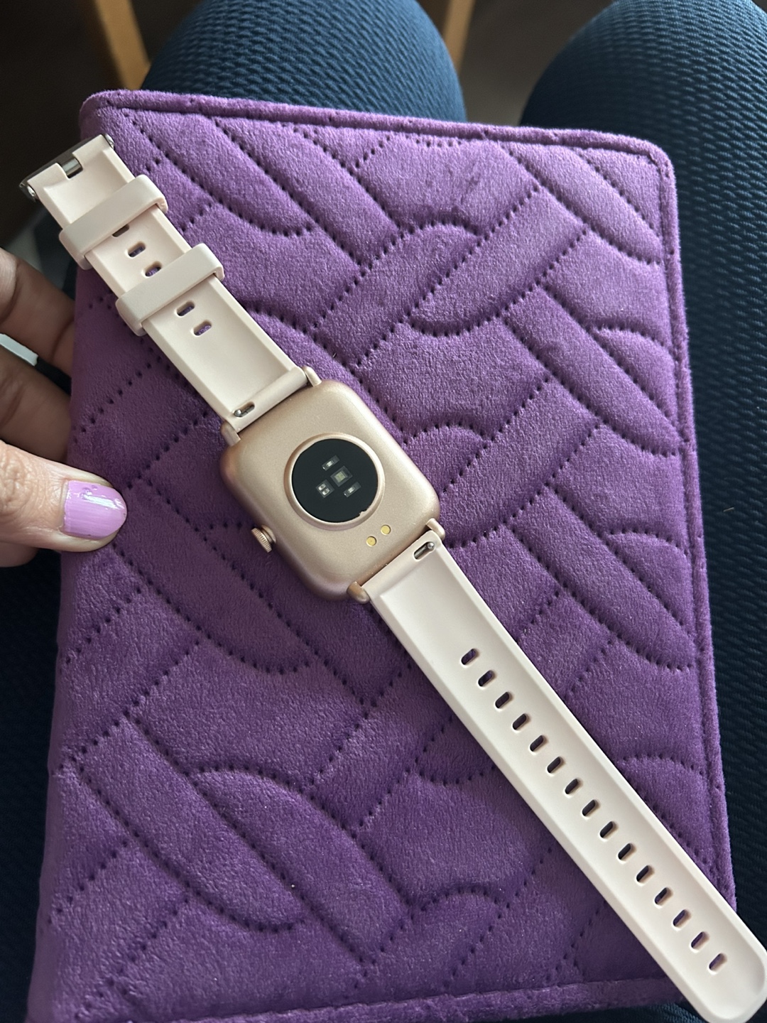 Smartwatch with Pink Band - photo 2