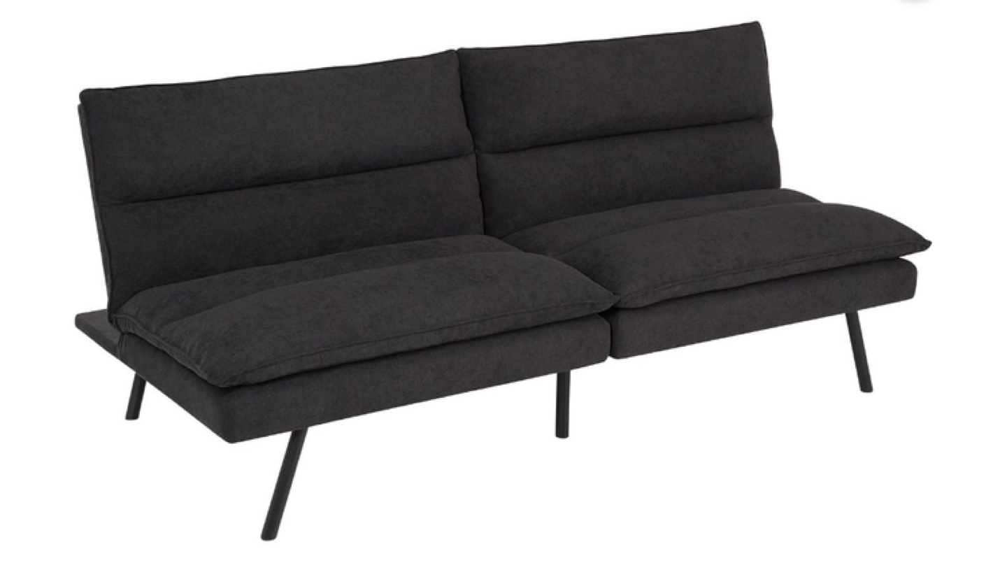 Black Futon Sofa Bed - photo 2