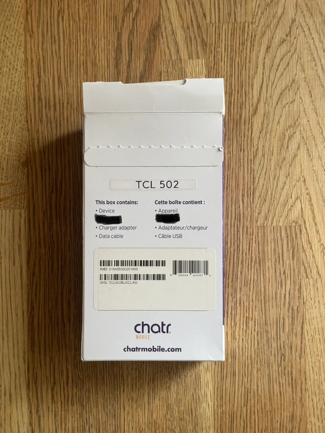 TCL 502 Smartphone - Black - Never used image indicator(5)