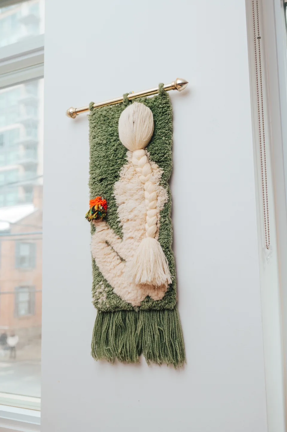 1970’s Vintage Hand-Tufted Wall Hanging 🤎 image indicator(3)